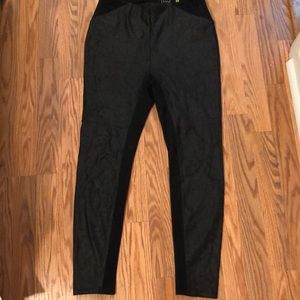 Lysse faux leather & suede high waisted legging PM